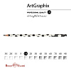 Карандаш чернографитный HB "ArtGraphix. Горох" НВ (пластиковый корпус)