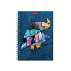 Тетрадь с пластиковой обложкой на спирали ErichKrause Birds, ассорти, А5, 80 л. кл. 