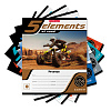 Тетрадь 18 листов в линию "5 Elements" ErichKrause®