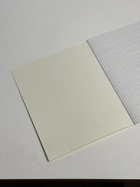 Тетрадь 12 листов в клетку ЗЕЛЁНАЯ, обложка из мелованного картона (200г/м2), блок офсет (92%, 60г/м2)