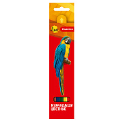 Карандаши 6 цв. "Лео"   "Ярко" заточенный