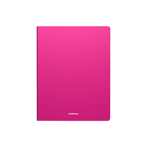 Папка 2 кольца 24 мм А4 ErichKrause Matt Neon, ассорти (в пакете по 4 шт.)