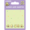 Клейкая бумага для заметок "deVENTE. Avocado" 75x75 мм, 30 листов, офсет 80 г/м², печать 4+0, ассорти дизайнов, в картонном блистере и пластиковом пакете с европодвесом