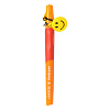 Ручка шариковая "deVENTE. Study Pen" обучающая письму, для правшей, d=0,7 мм, с каучуковым держателем и подвеской, сменный стержень, с индивидуальной маркировкой, синие чернила