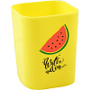Набор подставок для пишущих принадлежностей "deVENTE. Tutti-Frutti" 3 шт., 6,9x6,9x8,9 см с рисунком