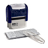 Штамп самонаб. Автомат. PRINTER С 30/1 SET blue, пластик. 5 строк 18х47 мм касса А, корпус синий