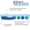 Линейка 20 см Maped KIDY LEARN CONCENTRATION прочная нескользящая с контрастной градуировкой, со стимулирующими концентрацию тактильными зонами, в упаковке с подвесом