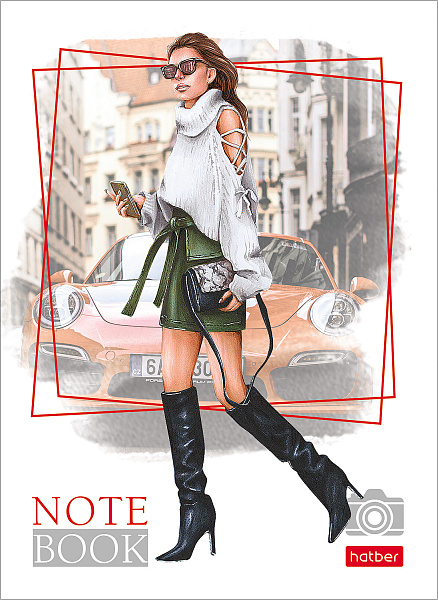 Блокнот А6 48 л. кл. "Мир твоими глазами" 8 дизайнов