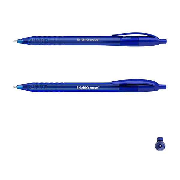 Ручка шариковая автомат. ErichKrause U-208 Matic Original 1.0, Ultra Glide Technology, СИНЯЯ (в коробке по 50 шт.)
