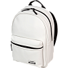 Рюкзак "deVENTE. JUST WHITE" 40x28x12 см (14 л) 700 г подростковый, искусственная кожа, противоугонная система анти-вор с антивандальной молнией, 1 отделение на антивандальной молнии с плотным карманом для ноутбука до 15 дюймов и книг и фиксатором на