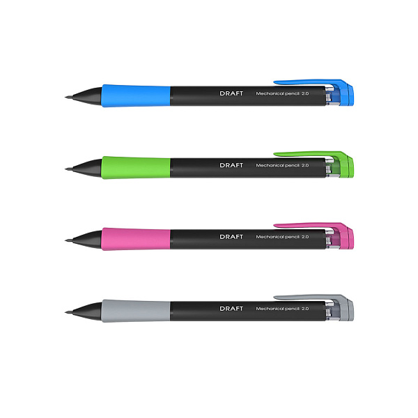 Карандаш автомат. 2,0 мм ErichKrause Draft