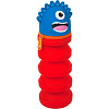 Пенал "deVENTE. Monster" 20,5x6,5x6,5 см, фигурный, силиконовый, на молнии, увеличивающийся, персиковый