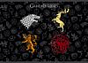 Альбом для рисования 40 листов "Игра престолов" (Game of Thrones) 100г/кв.м