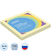 Бумага на л/п 76*76 желтая 100 листов