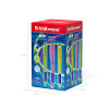 Ручка шариковая автомат. ErichKrause JOY® Matic&Grip Neon 0.7, Super Glide Technology, СИНЯЯ
