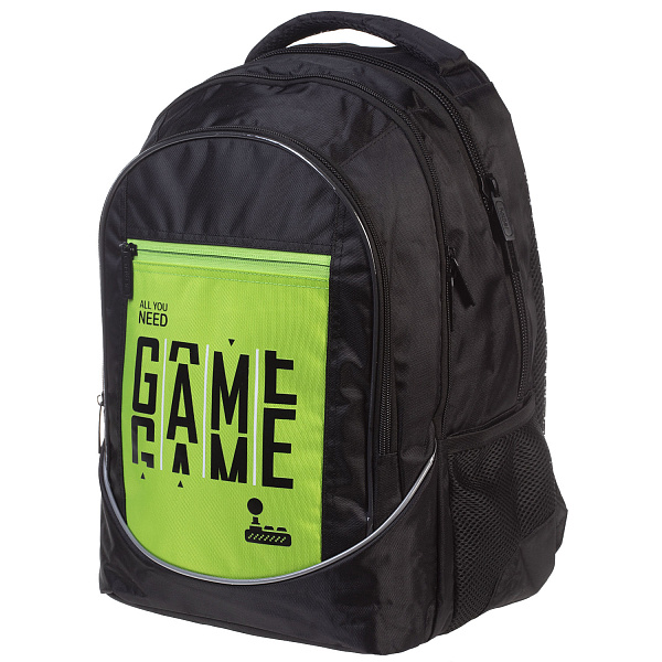 Рюкзак Hatber STREET-All you need...- 42х30х20см полиэстер нагрудная стяжка светоотраж. 3 отделения 4 кармана