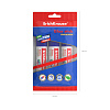 Клей-карандаш ErichKrause® Extra, 21г (в пакете по 3 шт.)