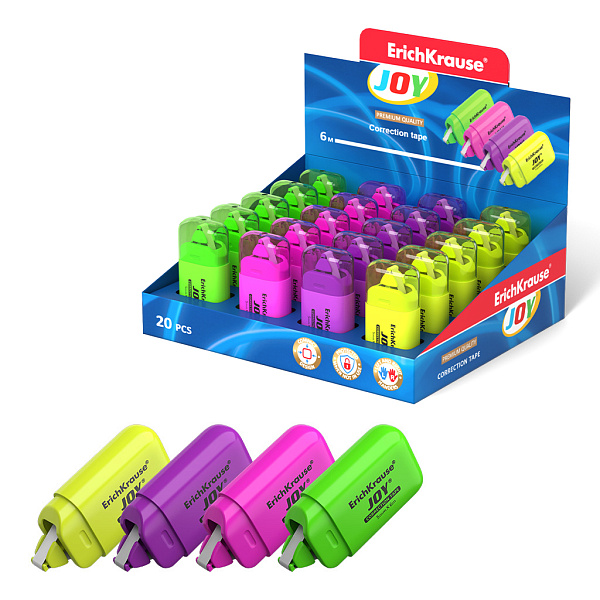 Корректир. лента 5мм х 6м ErichKrause JOY®