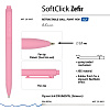 Ручка шариковая автомат. 0,7 мм "SoftClick.Zefir", СИНЯЯ