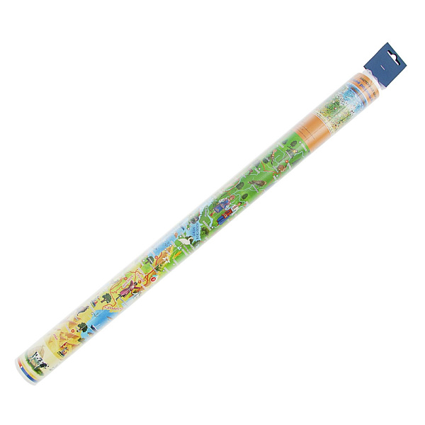 Карта России "Карта Нашей Родины", 101х69 см., интерактивная