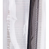 Нож канцелярский 9 мм Hatber METAL "AUTO-LOCK", нерж. сталь в пакете с европодвесом