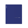 Тетрадь 48 листов в клетку "Simple Color", синий, ламинация soft-touch+выборочный УФ-лак ErichKrause 