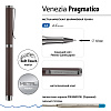 Ручка "VENEZIA PRAGMATICO" шарик. 1.0 ММ, СИНЯЯ (корпус металл. Коричневый)
