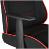 Кресло игровое Helmi HL-S09 "Red line", ткань черная/красная