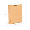 Тетрадь с пластиковой обложкой на скобе ErichKrause® Классика CoverPrо Neon, оранжевый, А5+ 96 л. кл