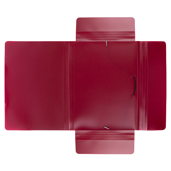 Папка на резинке А4 "Expert Complete" PRISMA 600 мкм  35 мм рубиновый