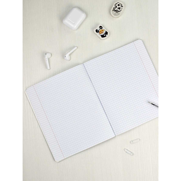 Тетрадь 48 л. кл. "МИЛАЯ ГОТИКА" мягкий переплёт (2 скобы), обложка - выборочный ТВИН лак, мелованный картон 190 г/м², Упаковка Ассорти/