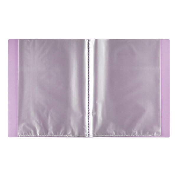 Папка 20ф А4 "Expert Complete" Trend Pastel "Pastel" 600 мкм 20 мм диагональ лиловый EC27041720