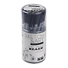 Ручка гелевая 0,8 мм Sketch&Art "UniWrite.BLACK" ЧЕРНАЯ