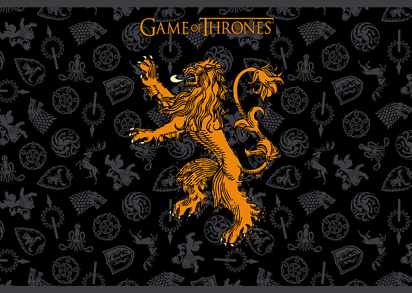 Альбом для рисования 40 листов "Игра престолов" (Game of Thrones) 100г/кв.м