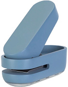 Дырокол на  1 отв. на 10 л. Deli пластик голубой 