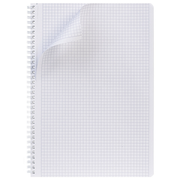 Тетрадь А4 96 л. кл. на гребне "SoloMatte" - Каштановый мед" 60-65г/кв.м перфорация на отрыв ламинац.SOFT-TOUCH