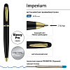 Ручка "IMPERIUM" шарик. автомат.1.0 ММ, СИНЯЯ (корпус метал.черный)