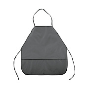 Накидка для труда 39*49 (S) 2 кармана "deVENTE" серый, водооттал. ткань 