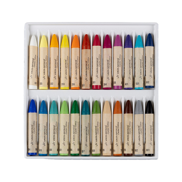 Пастель художественная масляная "VISTA-ARTISTA" LE (Limited Edition)  24 цв.