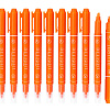 Маркер-текстовыделитель 1-4 мм Deli двойной пиш. наконечник оранжевый
