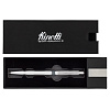 Ручка шариковая "Kinotti" "BLAMONT", метал. 1 мм .корп. темн.серебро, чернила синий