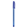 Ручка шариковая 0,7 мм "deVENTE. Triolino Translucent" ультра гладкое письмо, масло,синяя