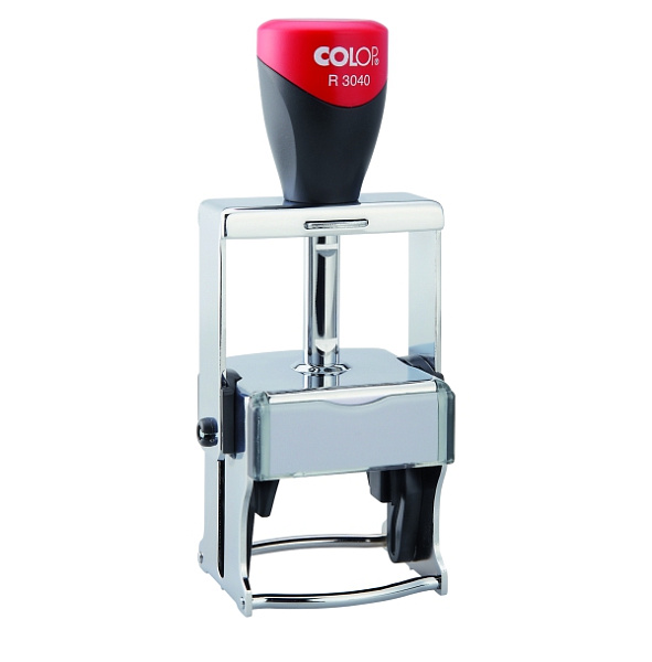 Оснастка для круглой печати автоматическая цельнометал. d40 мм , R3040