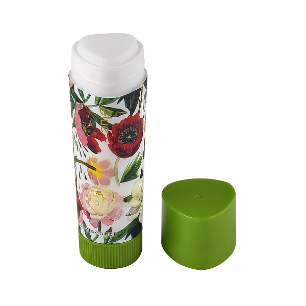 Клей-карандаш  15 г "FLORA. Bloom flowers" на PVP основе