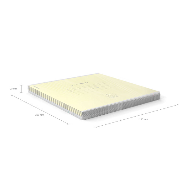 Тетрадь 12 л. кр. кл. "Классика желтая, ErichKrause 