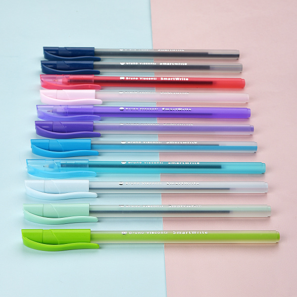 Ручка шариковая 0,5 мм "SmartWrite Creative" СИНЯЯ (3 цвета) 