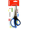 Ножницы 180 мм "deVENTE. Gills" двухцветные прорезиненные кольца c лепестками