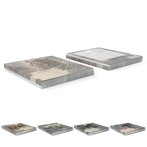 Тетрадь 24 листа в клетку "Stay Wild" ErichKrause (в плёнке по 10 шт.)_MIX-PACK