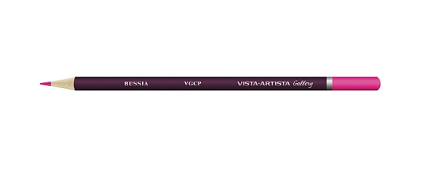Карандаш цветной художественный "VISTA-ARTISTA" "Gallery"  заточенный 307 Фуксия (Fuchsia)