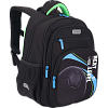 Рюкзак "deVENTE. Grade. Next Level Football" школьный жесткий 37x28x16 см (16 л) вес 700 г, плотный износостойкий полиэстер с водоотталкивающей пропиткой, 2 просторных отделения на молнии (одно отделение с разделителями для учебников, другое отделени